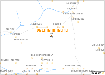 map of Vélingara Soto