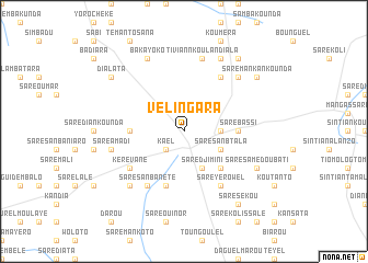 map of Vélingara