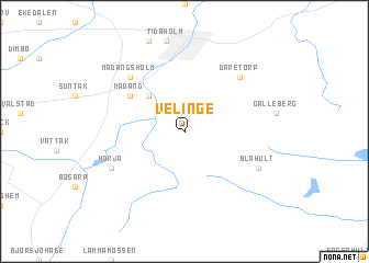 map of Velinge