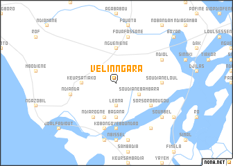 map of Vélinngara