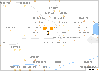 map of Velino