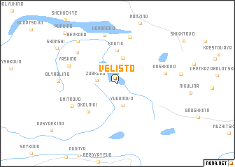 map of Velisto