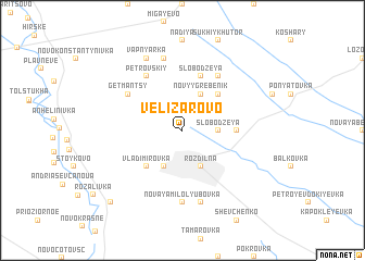 map of Velizarovo