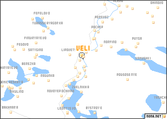 map of Veli