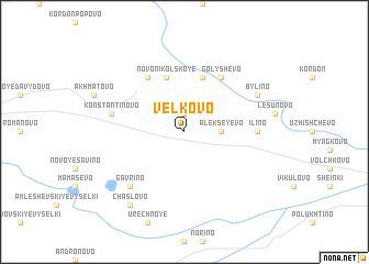 map of Vel\