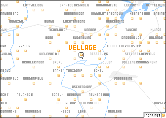 map of Vellage