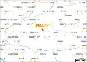 map of Vellahn