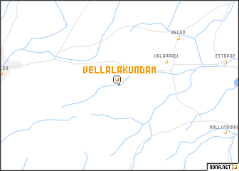 map of Vellālakundam