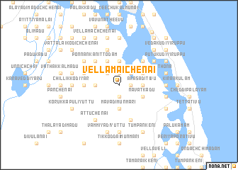 map of Vellamaichenai