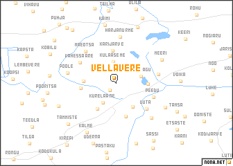 map of Vellavere