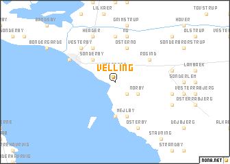 map of Velling