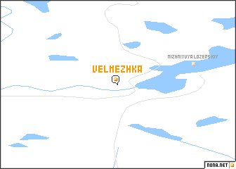 map of Vel\