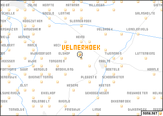 map of Velnerhoek