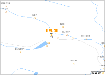 map of Velok