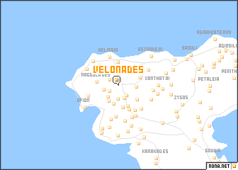 map of Velonádes