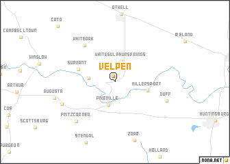 map of Velpen