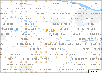 map of Velp