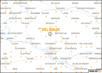 map of Velswijk