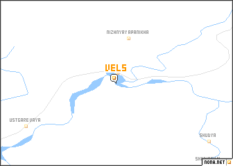 map of Vels