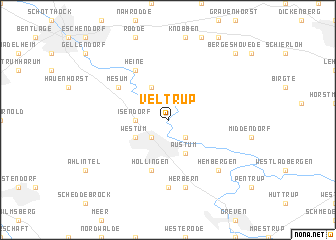 map of Veltrup