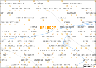 map of Velvary