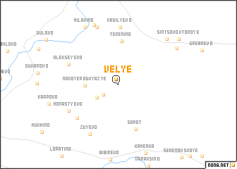 map of Vel\