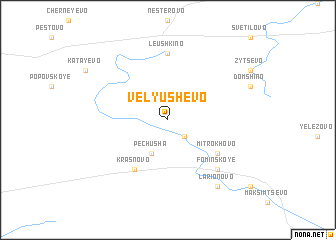 map of Velyushevo