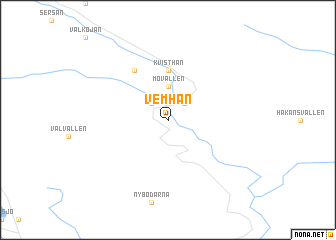 map of Vemhån