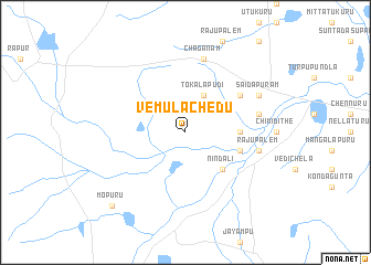 map of Vemulachedu