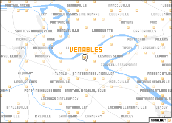 map of Venables