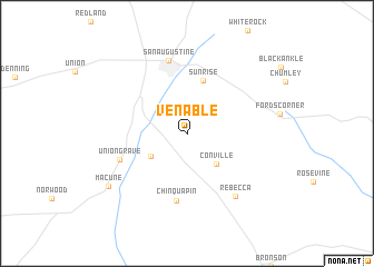 map of Venable