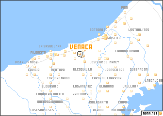 map of Ven Acá