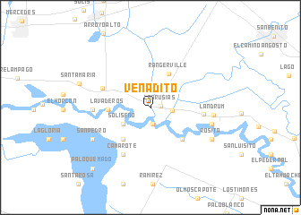 map of Venadito