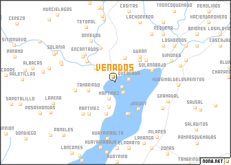 map of Venados