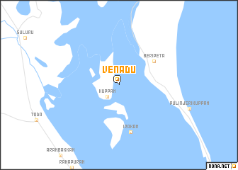 map of Venādu