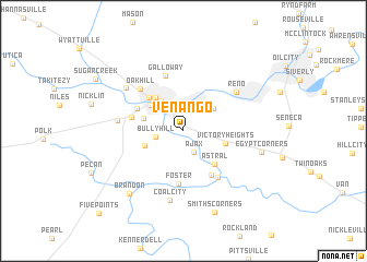 map of Venango