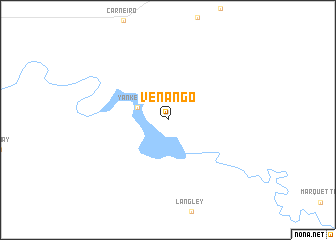 map of Venango