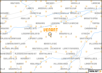 map of Venant