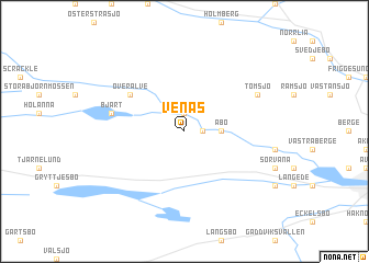 map of Venås