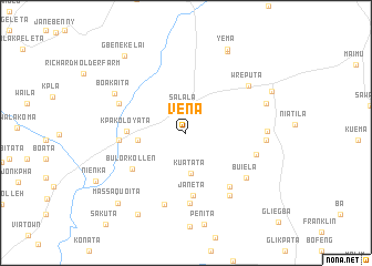 map of Vena