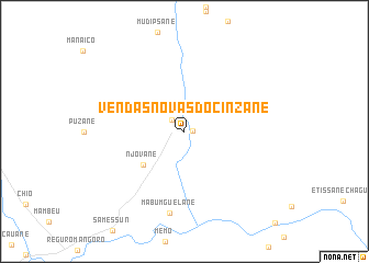 map of Vendas Novas Do Cinzane