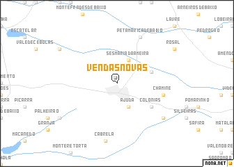 map of Vendas Novas