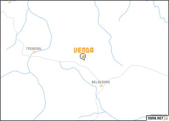 map of Venda