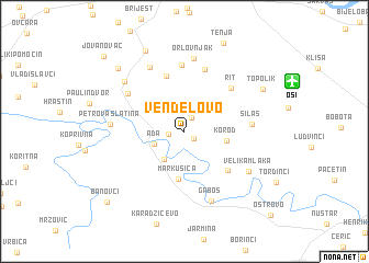 map of Vendelovo