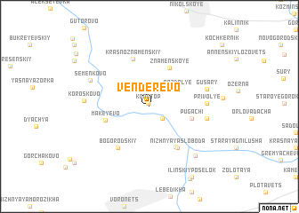 map of Venderevo