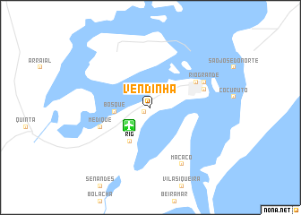 map of Vendinha