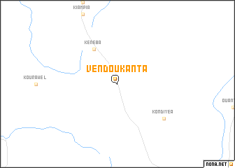 map of Vendoukanta