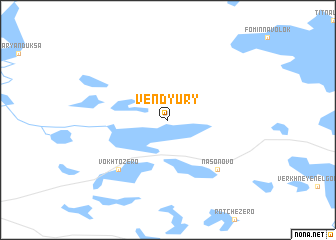 map of Vendyury