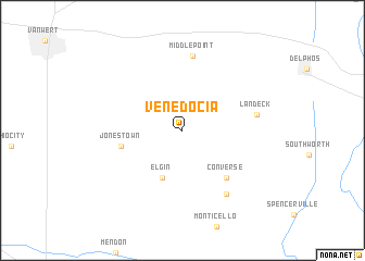 map of Venedocia