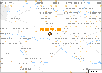 map of Veneffles